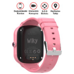 Wiky Watch 4S Pembe Akıllı Çocuk Saati 6 WikyWatcg4S 6 pembe