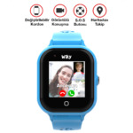 Wiky Watch 4S Mavi Akıllı Çocuk Saati 1 WikyWatch4S 1