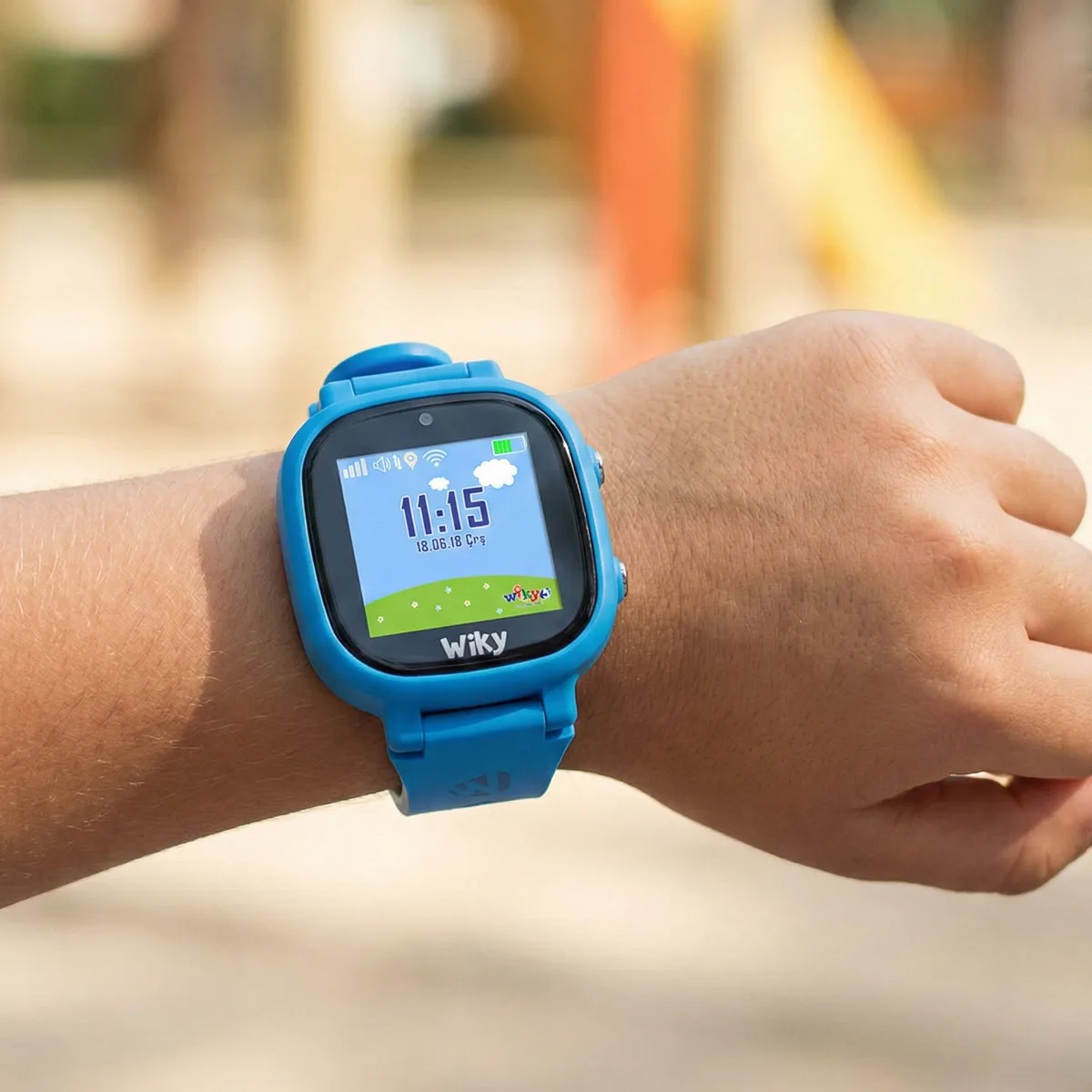 Wiky Watch 5E Akıllı Çocuk Saati Mavi 5e mavi 4