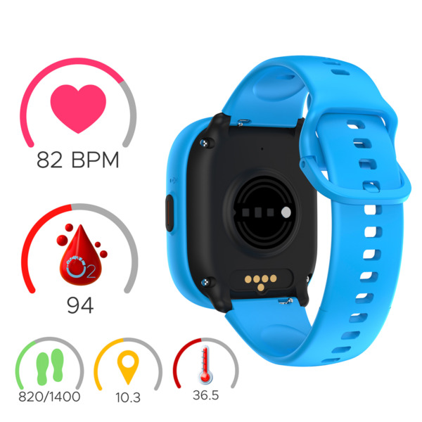 Wiky Watch 5Plus Yeni Nesil Akıllı Çocuk Saati Mor 8 5plus mavi saglik