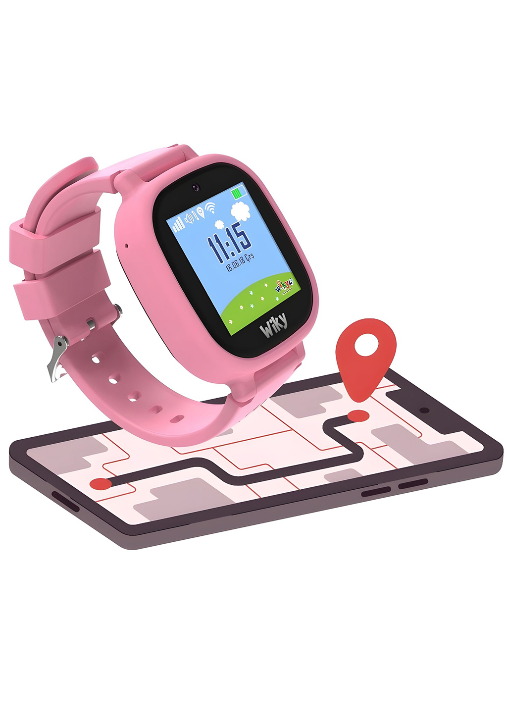 Wiky Watch 5E Akıllı Çocuk Saati Mavi 9 5e 4