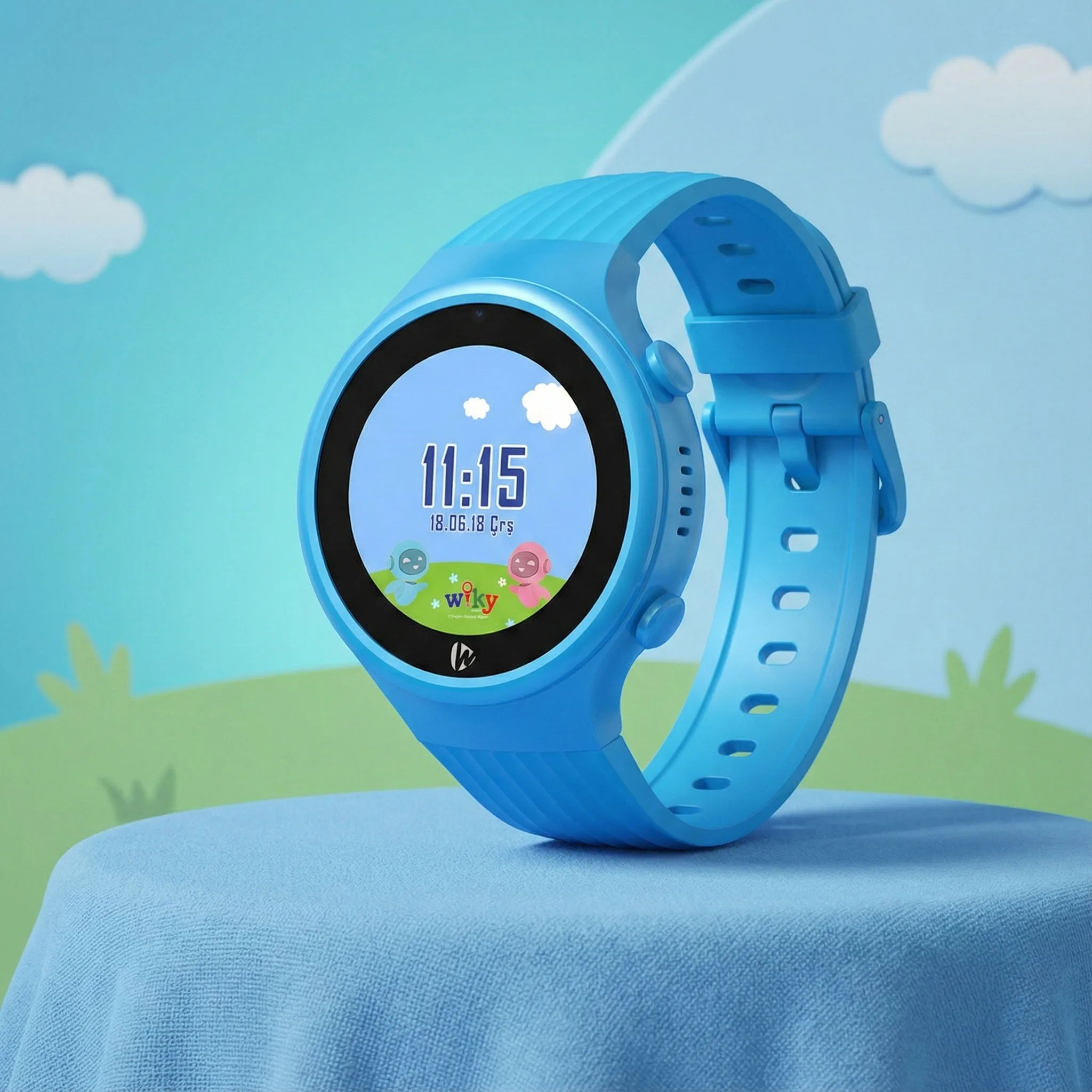 Wiky Watch 5S Mavi GPS Akıllı Çocuk Saati 5s 3
