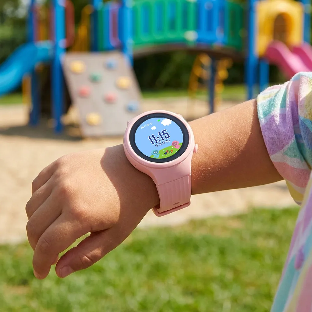 Wiky Watch 5S Pembe Akıllı Çocuk Takip Saati 5s pembe 2 1
