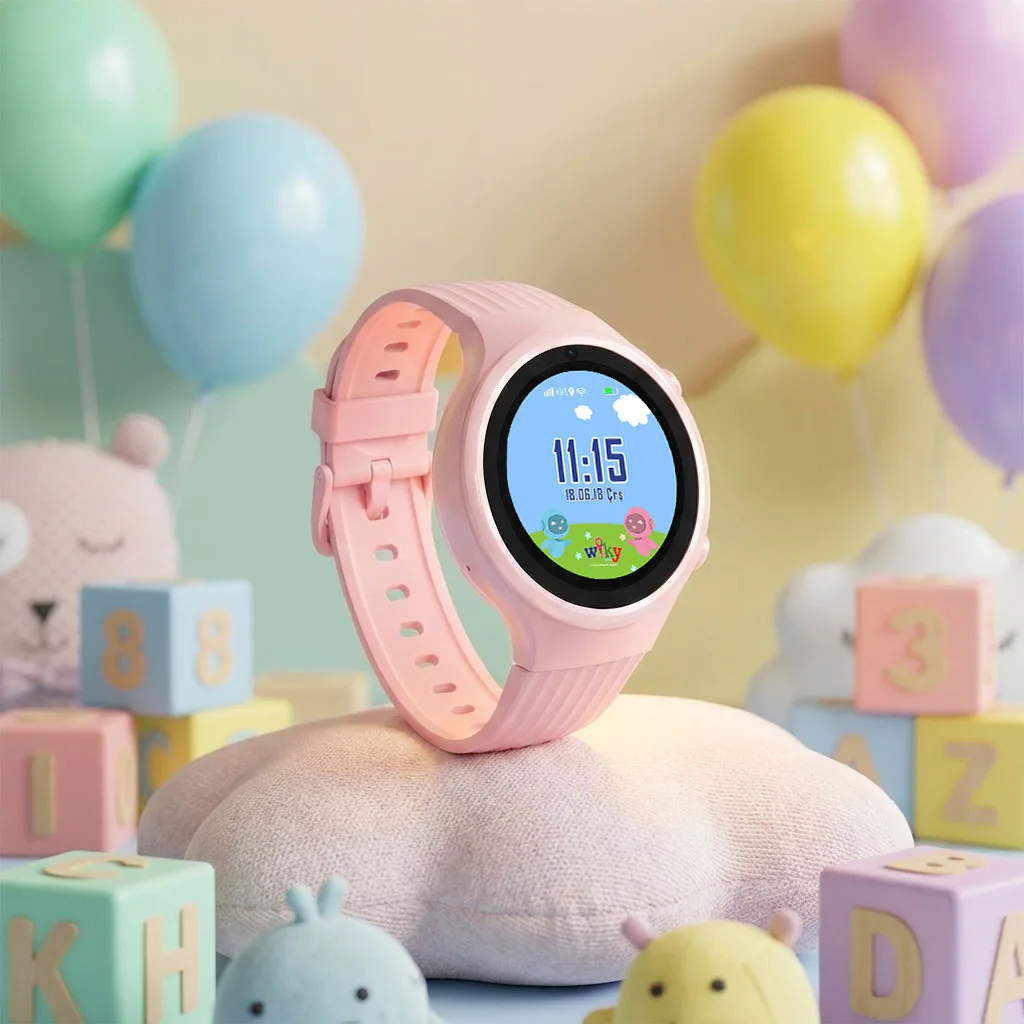 Wiky Watch 5S Pembe Akıllı Çocuk Takip Saati 5s pembe 3 1