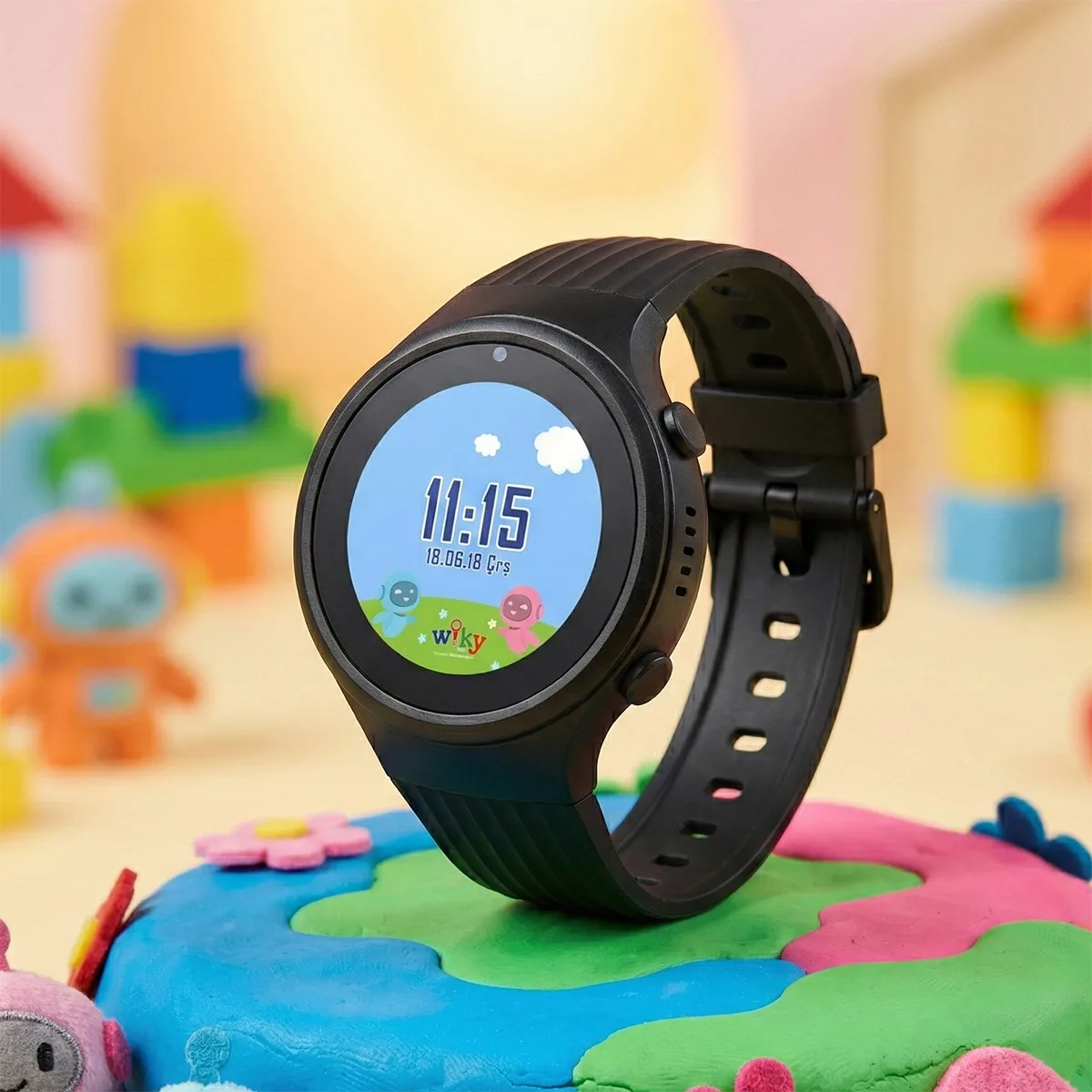 Wiky Watch 5S Siyah SIM Kartlı Akıllı Çocuk Saati 5s siyah 2