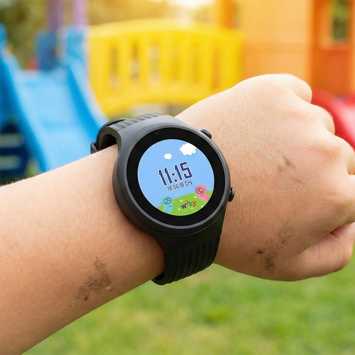 Wiky Watch 5S Siyah SIM Kartlı Akıllı Çocuk Saati 5s siyah 4