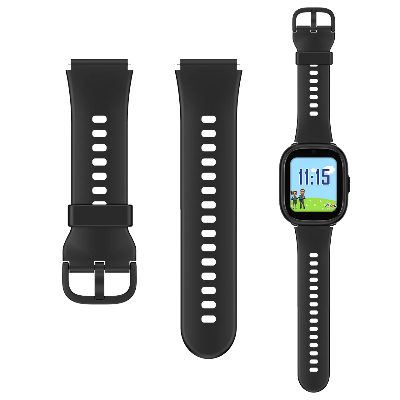 Wiky Watch 5Plus Görüntülü Görüşmeli Akıllı Çocuk Saati Siyah wiky 5plus siyah 7