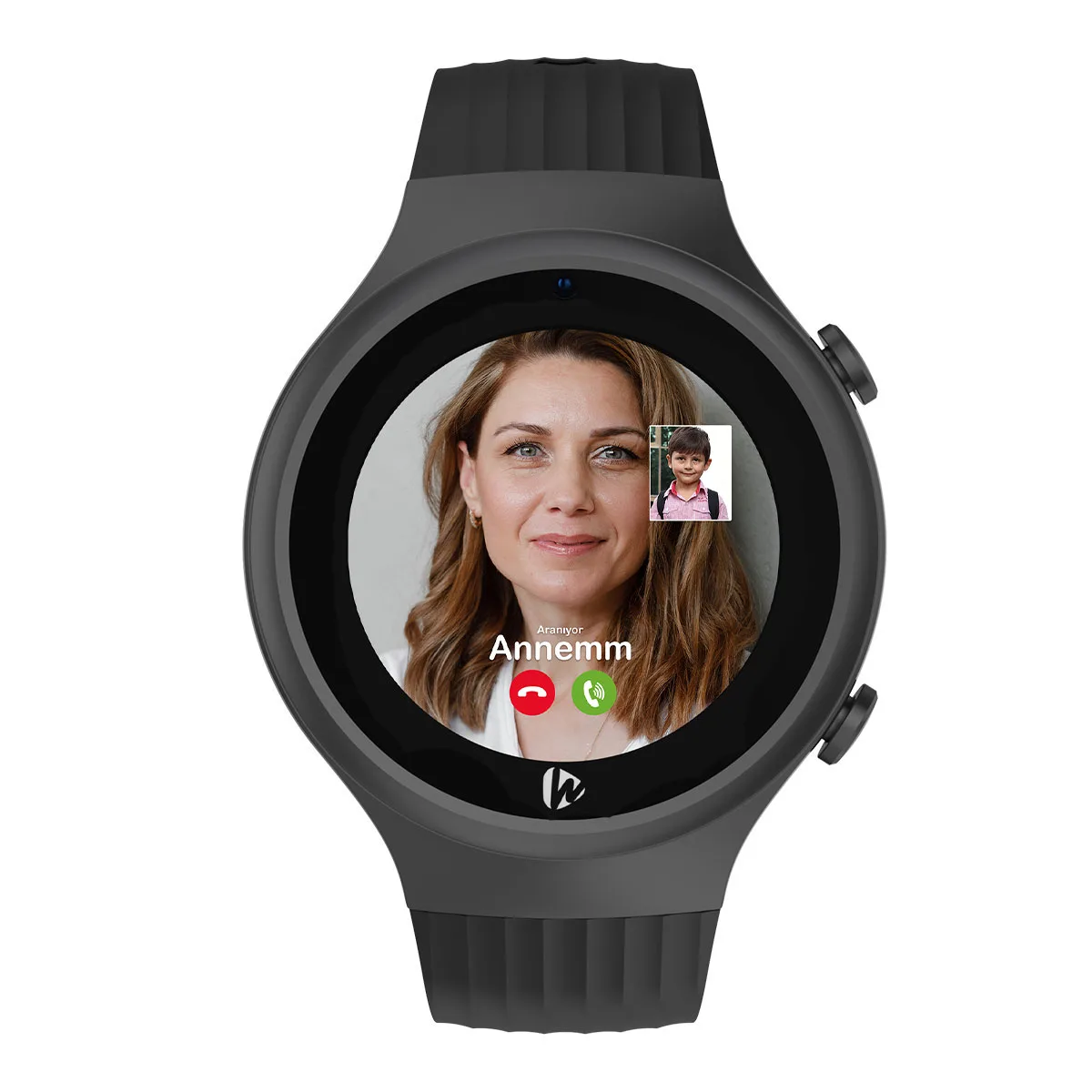 Wiky Watch 5S Siyah SIM Kartlı Akıllı Çocuk Saati 5s siyah 1