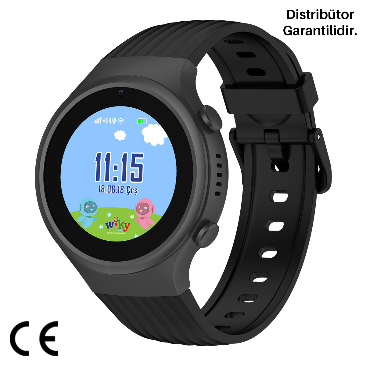 Wiky Watch 5S Siyah SIM Kartlı Akıllı Çocuk Saati 5s siyah 2