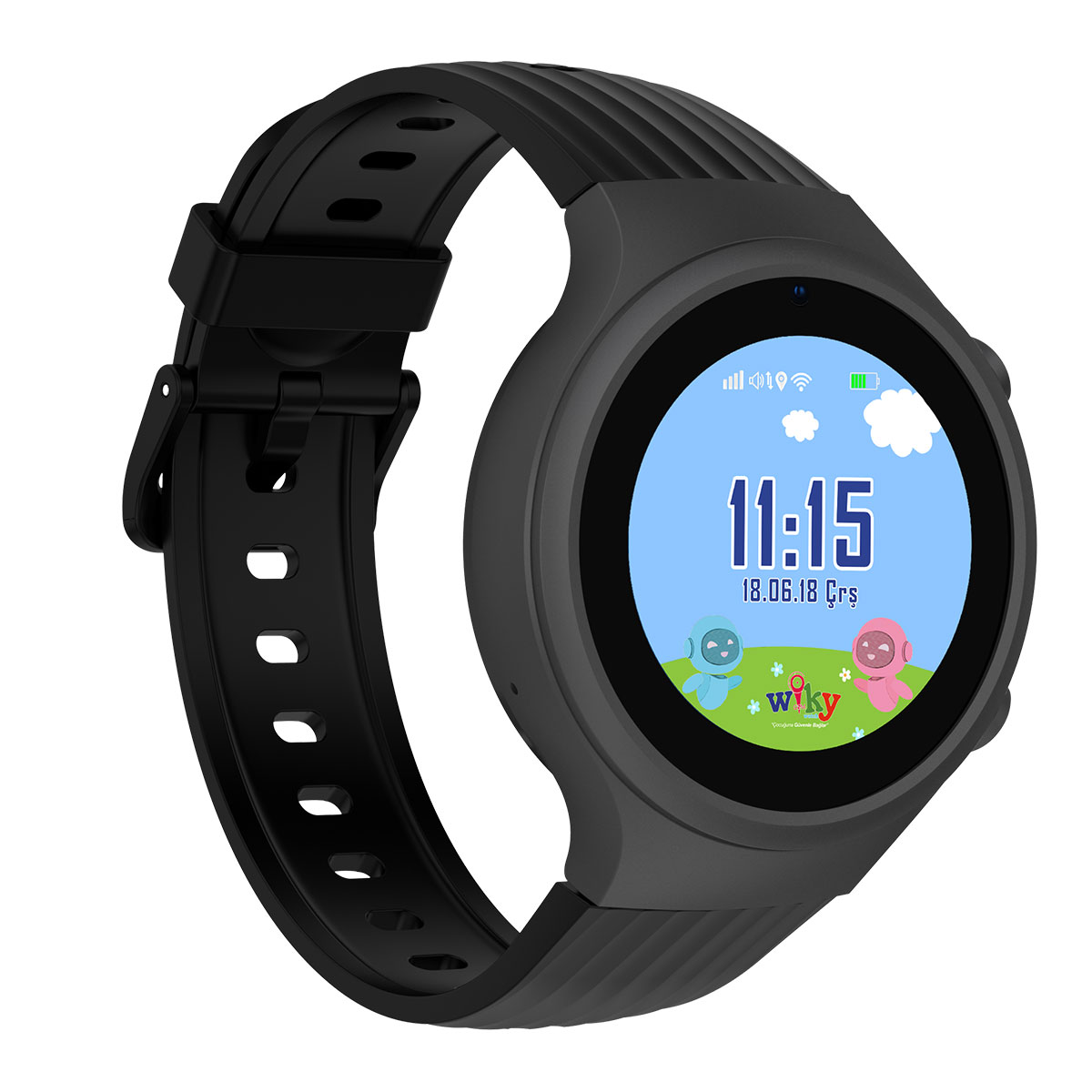 Wiky Watch 5S Siyah SIM Kartlı Akıllı Çocuk Saati 5s siyah 4