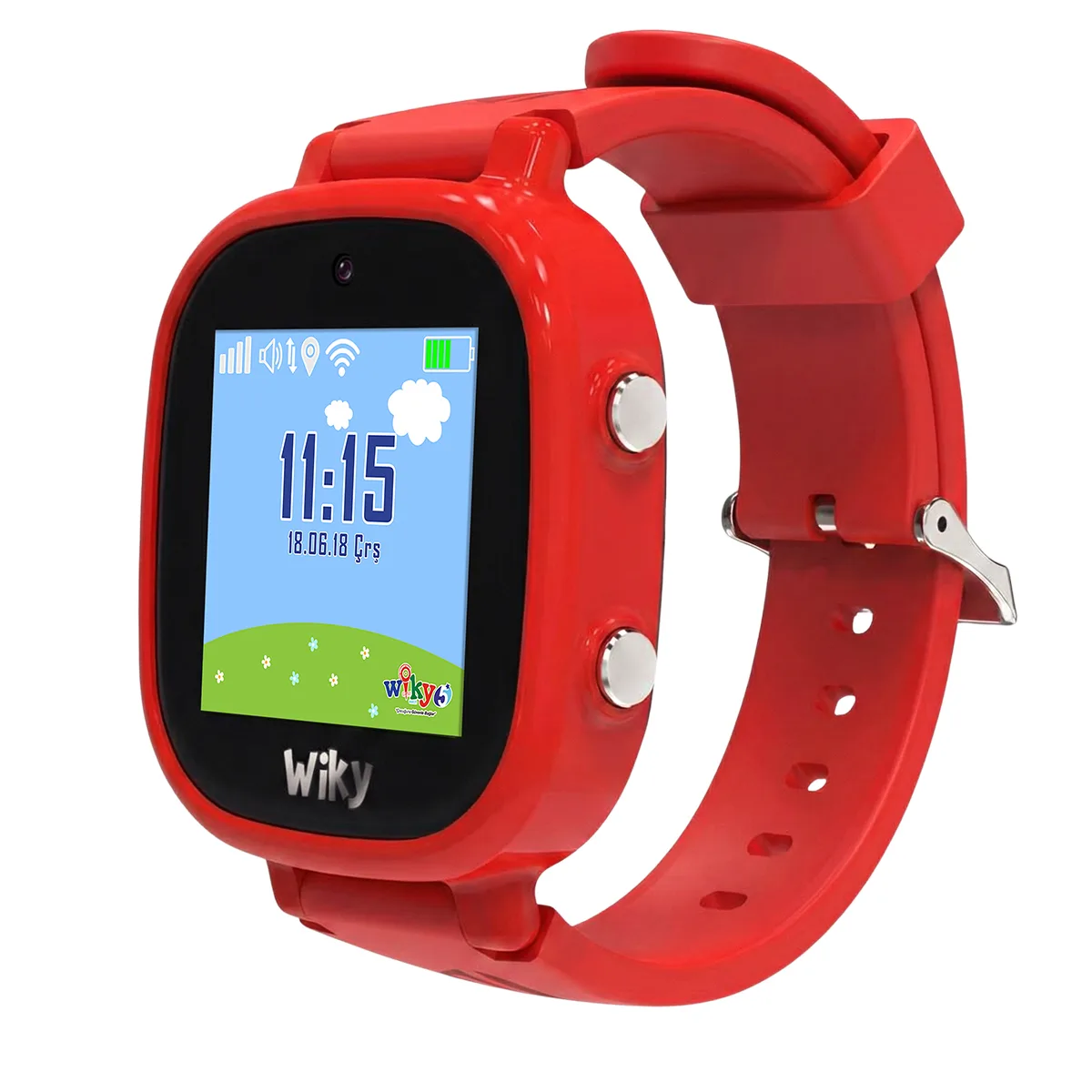 Akıllı Çocuk Saati Wiky Watch 5E Kırmzı wiky 5e kirmizi 1
