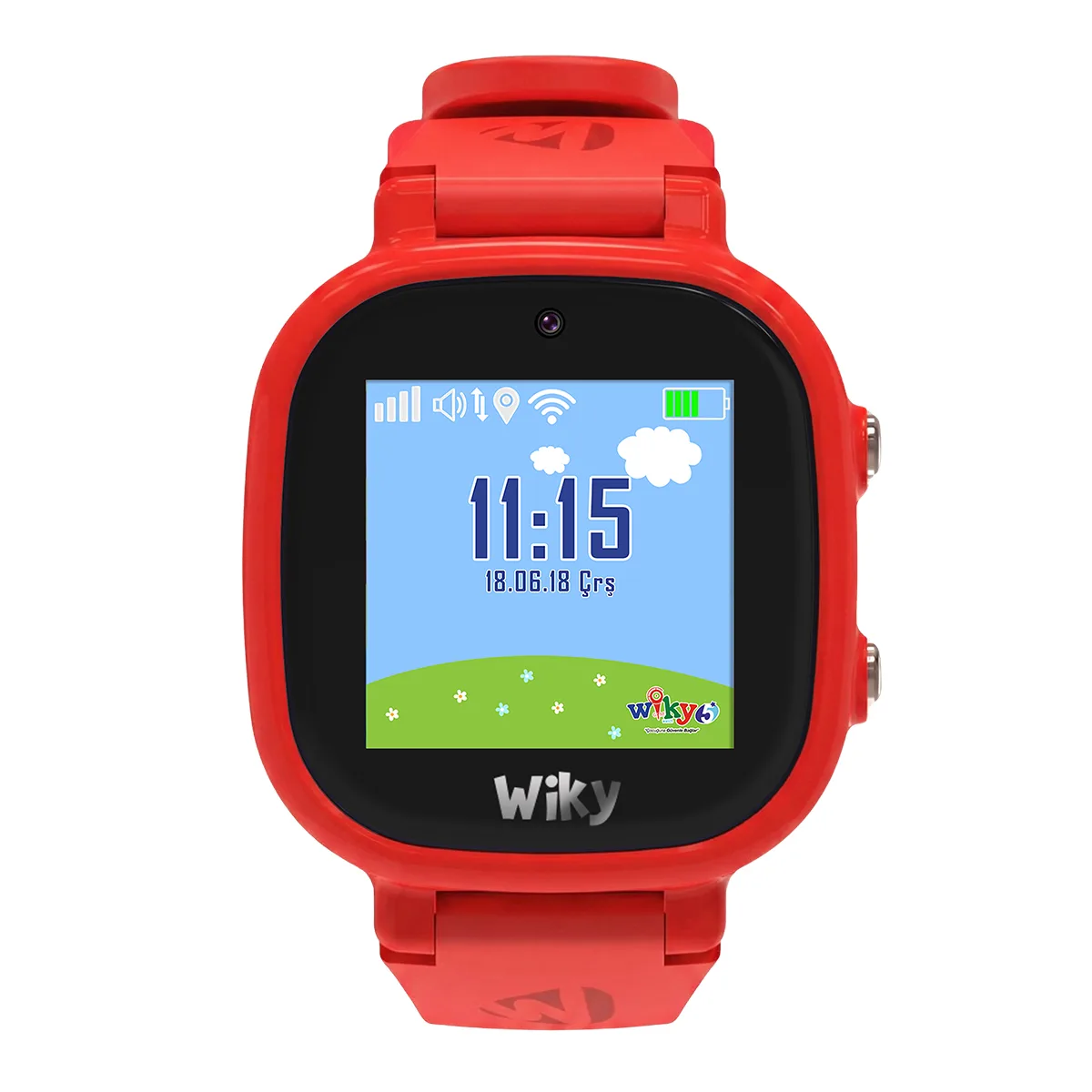 Akıllı Çocuk Saati Wiky Watch 5E Kırmzı wiky 5e kirmizi 3
