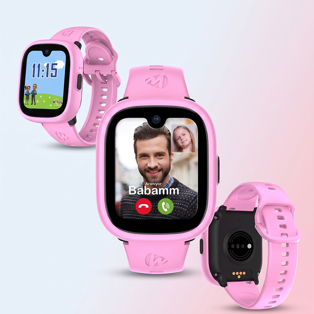 Wiky Watch 5Plus Ana Sayfa 2 5plus pembe 3lu